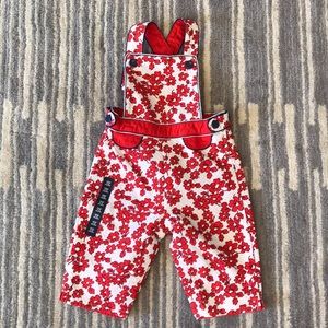 Baby Gap girls quilted romper